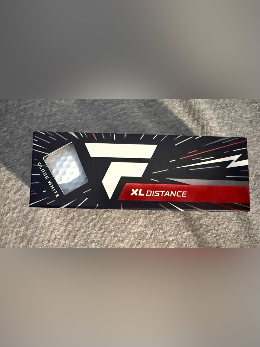 XL Distance Golf Balls - Gloss White (Box of 3)